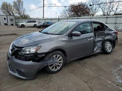 Salvage cars for sale at Moraine, OH auction: 2018 Nissan Sentra S