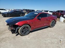 Salvage cars for sale at Amarillo, TX auction: 2018 Ford Mustang