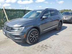 Salvage cars for sale from Copart Orlando, FL: 2021 Volkswagen Tiguan SE