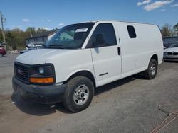 Salvage trucks for sale at York Haven, PA auction: 2005 GMC Savana G2500