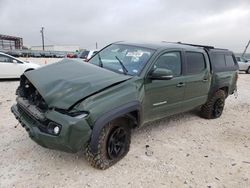 Salvage cars for sale at New Braunfels, TX auction: 2021 Toyota Tacoma Double Cab