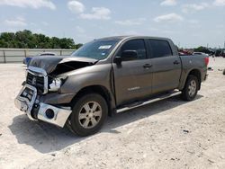 Salvage cars for sale from Copart New Braunfels, TX: 2012 Toyota Tundra Crewmax SR5