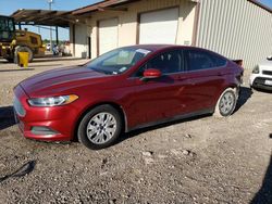 Salvage cars for sale from Copart Temple, TX: 2014 Ford Fusion S