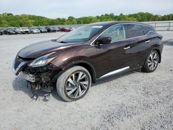 Salvage cars for sale at Gastonia, NC auction: 2021 Nissan Murano SL