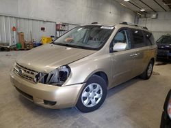 Salvage cars for sale from Copart Milwaukee, WI: 2008 KIA Sedona EX