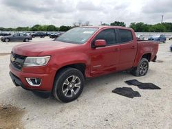 Vehiculos salvage en venta de Copart San Antonio, TX: 2015 Chevrolet Colorado Z71