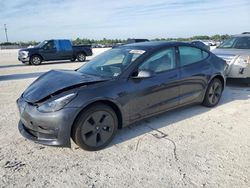 Salvage cars for sale at Arcadia, FL auction: 2023 Tesla Model 3