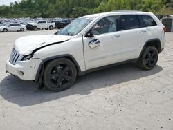 Salvage cars for sale at Hurricane, WV auction: 2011 Jeep Grand Cherokee Overland