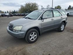 Salvage cars for sale from Copart Woodburn, OR: 2002 Lexus RX 300