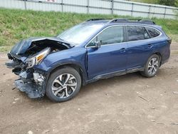 Salvage cars for sale at Davison, MI auction: 2021 Subaru Outback Limited