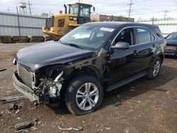 Salvage cars for sale from Copart Chicago Heights, IL: 2014 Chevrolet Equinox LS