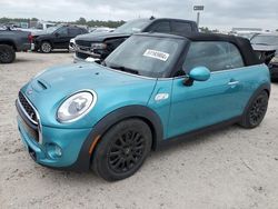 Salvage cars for sale from Copart Houston, TX: 2018 Mini Cooper S