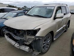 Salvage cars for sale from Copart Martinez, CA: 2014 Lexus LX 570