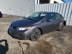 Salvage cars for sale from Copart Mcfarland, WI: 2015 Honda Civic EX