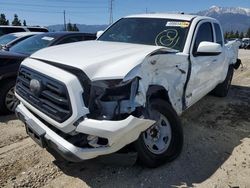 Salvage cars for sale at Rancho Cucamonga, CA auction: 2018 Toyota Tacoma Access Cab