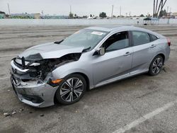 Salvage cars for sale at Van Nuys, CA auction: 2016 Honda Civic EXL