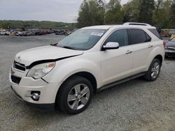 Salvage cars for sale from Copart Concord, NC: 2012 Chevrolet Equinox LTZ