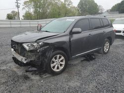 Salvage cars for sale from Copart Gastonia, NC: 2013 Toyota Highlander Base