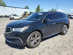 Acura mdx Technology salvage cars for sale: 2017 Acura MDX Technology