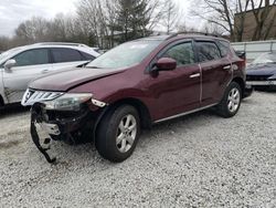 Salvage cars for sale from Copart North Billerica, MA: 2010 Nissan Murano S