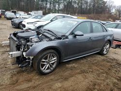 Audi A4 Premium salvage cars for sale: 2017 Audi A4 Premium