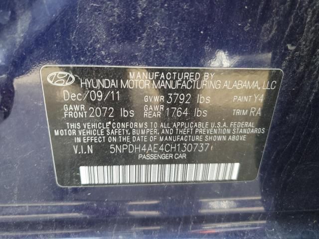 2012 Hyundai Elantra GLS