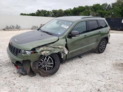 Salvage cars for sale at New Braunfels, TX auction: 2020 Jeep Grand Cherokee Trailhawk