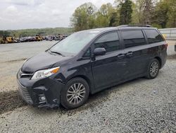 Toyota Sienna xle salvage cars for sale: 2020 Toyota Sienna XLE