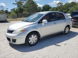 Salvage cars for sale from Copart Fort Pierce, FL: 2010 Nissan Versa S