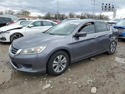 Vehiculos salvage en venta de Copart Columbus, OH: 2015 Honda Accord LX