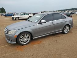 Salvage cars for sale at Longview, TX auction: 2009 Mercedes-Benz C300