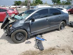 Salvage cars for sale from Copart Riverview, FL: 2009 Honda Civic LX