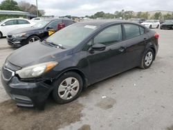 Salvage cars for sale from Copart Orlando, FL: 2016 KIA Forte LX