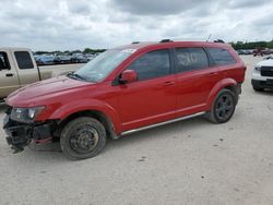 Vehiculos salvage en venta de Copart San Antonio, TX: 2018 Dodge Journey Crossroad