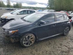 Salvage cars for sale at Arlington, WA auction: 2017 Toyota Corolla IM