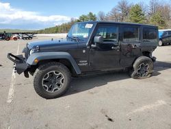 Salvage cars for sale at Brookhaven, NY auction: 2013 Jeep Wrangler Unlimited Sport