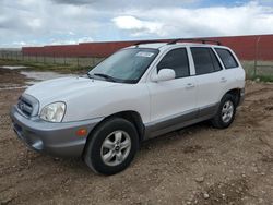 Salvage cars for sale from Copart Rapid City, SD: 2005 Hyundai Santa FE GLS