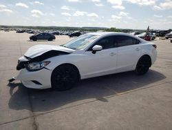 Salvage cars for sale from Copart Grand Prairie, TX: 2015 Mazda 6 Touring
