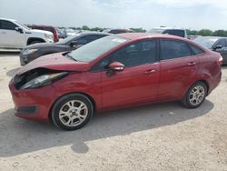 Salvage cars for sale from Copart San Antonio, TX: 2016 Ford Fiesta SE