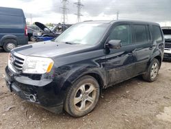 Salvage cars for sale at Elgin, IL auction: 2014 Honda Pilot EXL