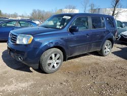 Salvage cars for sale at Central Square, NY auction: 2014 Honda Pilot EX