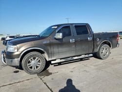 Salvage cars for sale at Wilmer, TX auction: 2008 Ford F150 Supercrew