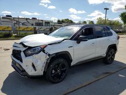 Salvage cars for sale from Copart Sacramento, CA: 2021 Toyota Rav4 XSE