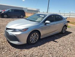 Toyota salvage cars for sale: 2022 Toyota Camry LE