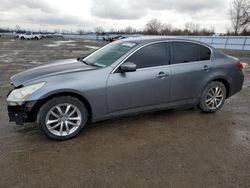 Salvage cars for sale from Copart London, ON: 2010 Infiniti G37