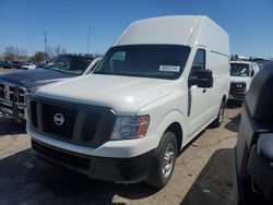 Salvage trucks for sale at Woodhaven, MI auction: 2020 Nissan NV 2500 S