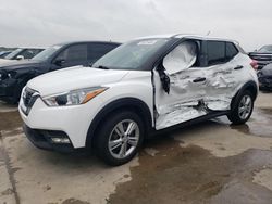 Salvage cars for sale at Grand Prairie, TX auction: 2019 Nissan Kicks S