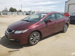 Honda salvage cars for sale: 2015 Honda Civic EX