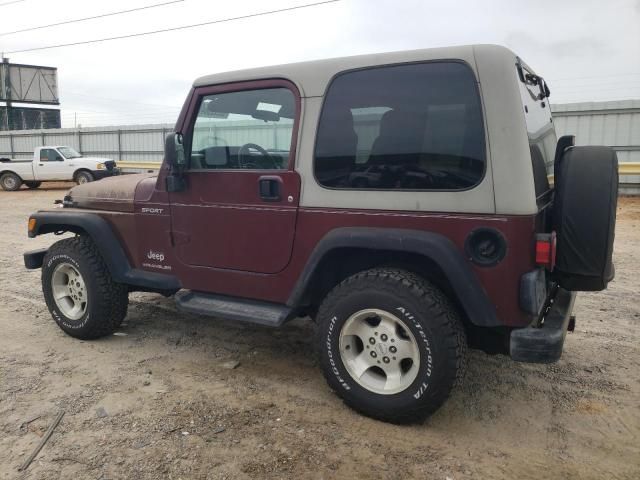 2003 Jeep Wrangler / TJ Sport