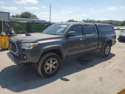Salvage cars for sale from Copart Orlando, FL: 2018 Toyota Tacoma Double Cab